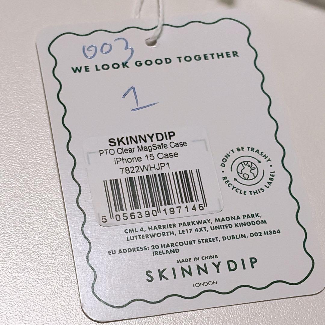 skinnydip iphone15 日本未発売 & 未使用新品 MagSafe