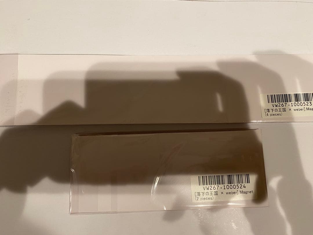 落下の王国　weber マグネット　magnet 2種セット　2&4piece
