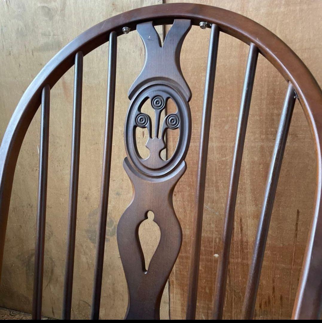 英国　ERCOL社　ロッキングチェア　ビンテージ　アーコール