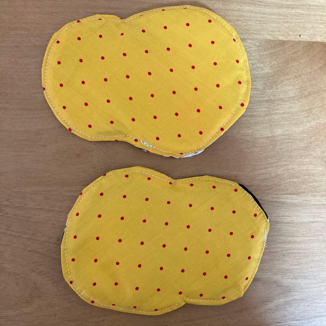 ハンドメイド　コースター2枚セット　小物敷きなどに