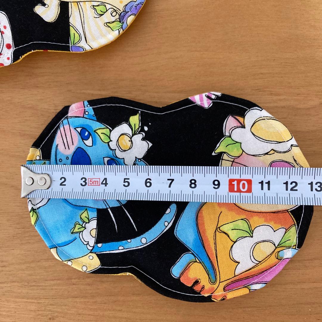 ハンドメイド　コースター2枚セット　小物敷きなどに