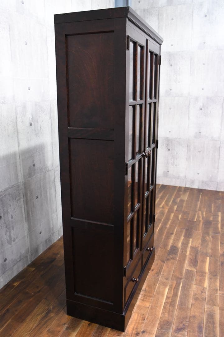 EGK32 北海道民芸家具 HM114 本棚 ブックキャビネット ブックシェルフ