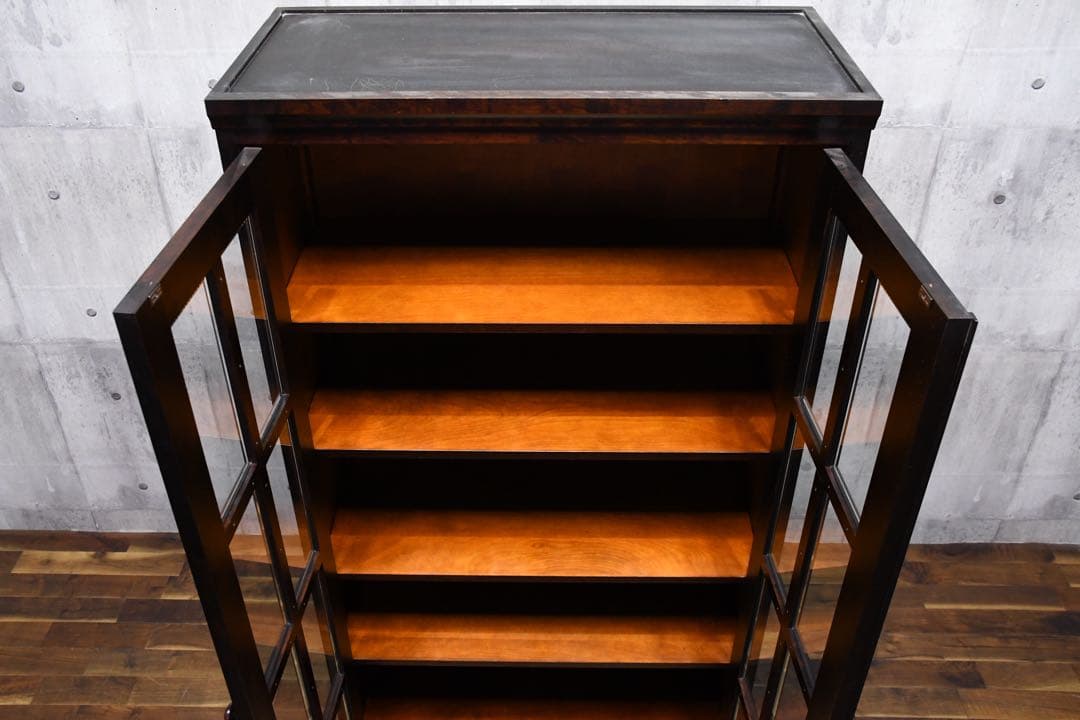 EGK32 北海道民芸家具 HM114 本棚 ブックキャビネット ブックシェルフ