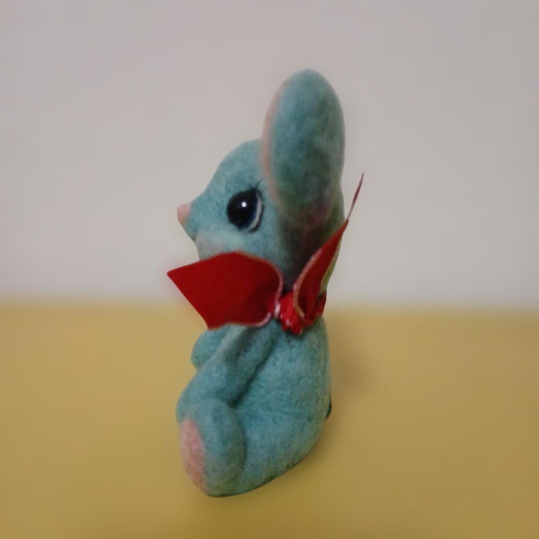 作家様　羊毛フェルト　ネズミ