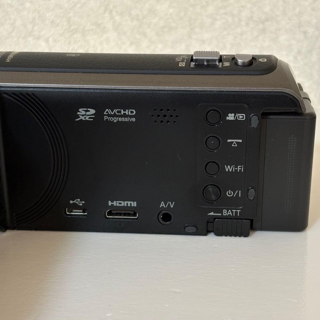 Panasonic　ビデオカメラ　HC-W570M ブラック動作品