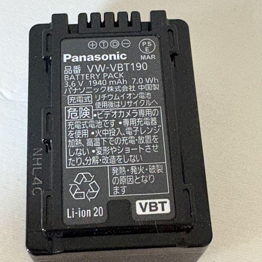 Panasonic　ビデオカメラ　HC-W570M ブラック動作品
