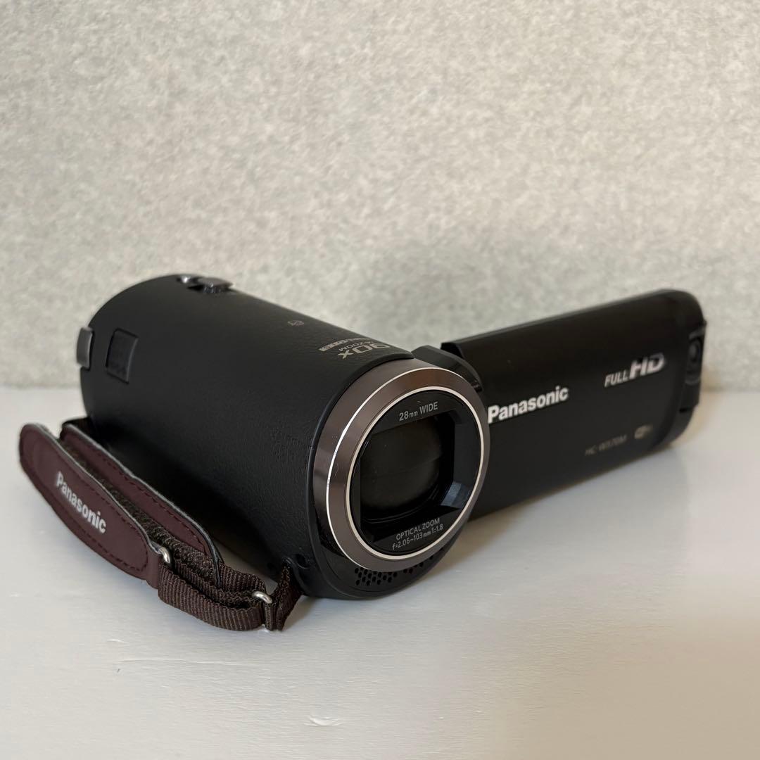 Panasonic　ビデオカメラ　HC-W570M ブラック動作品