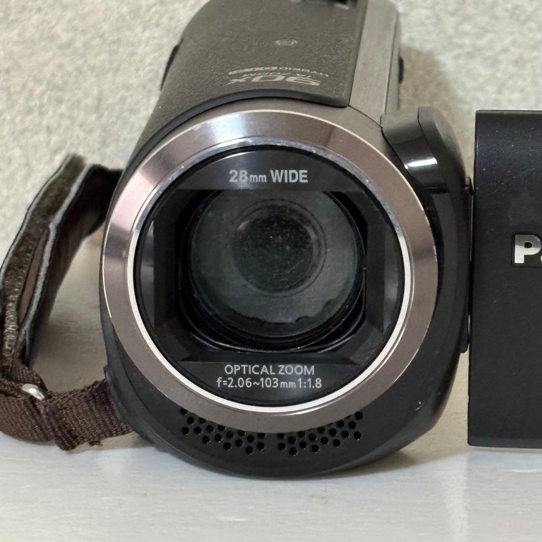 Panasonic　ビデオカメラ　HC-W570M ブラック動作品