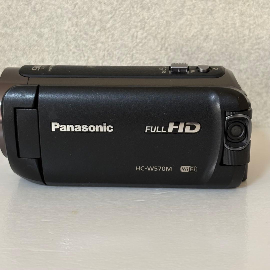Panasonic　ビデオカメラ　HC-W570M ブラック動作品