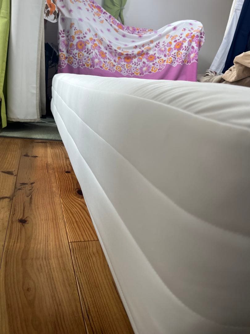 【使用期間2〜3ヶ月】無印良品 脚付マットレス 高密度ポケットコイル スモール