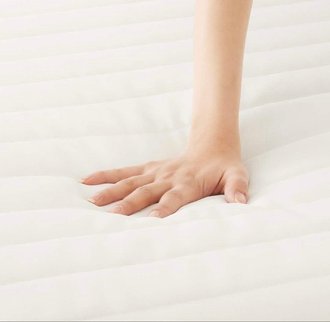 【使用期間2〜3ヶ月】無印良品 脚付マットレス 高密度ポケットコイル スモール