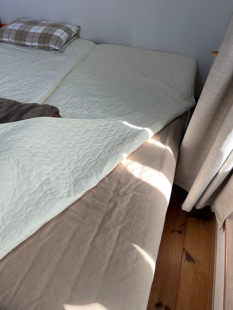 【使用期間2〜3ヶ月】無印良品 脚付マットレス 高密度ポケットコイル スモール