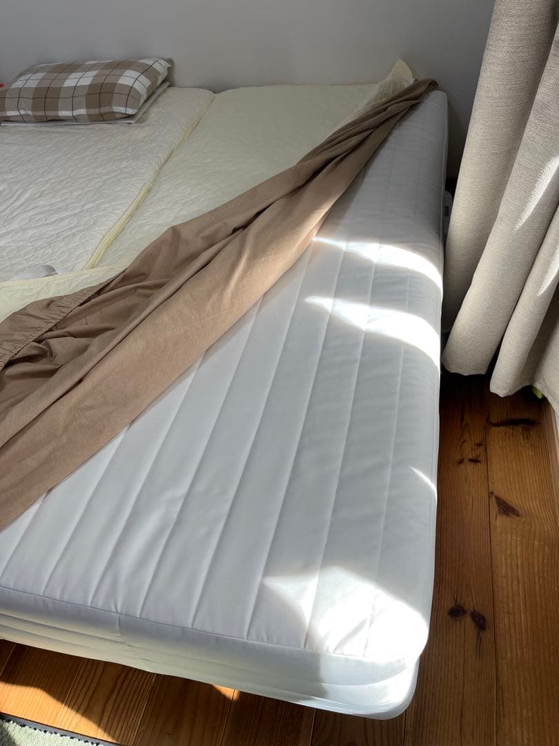 【使用期間2〜3ヶ月】無印良品 脚付マットレス 高密度ポケットコイル スモール