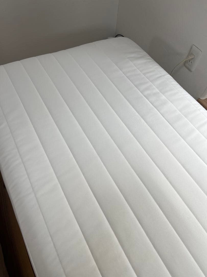 【使用期間2〜3ヶ月】無印良品 脚付マットレス 高密度ポケットコイル スモール