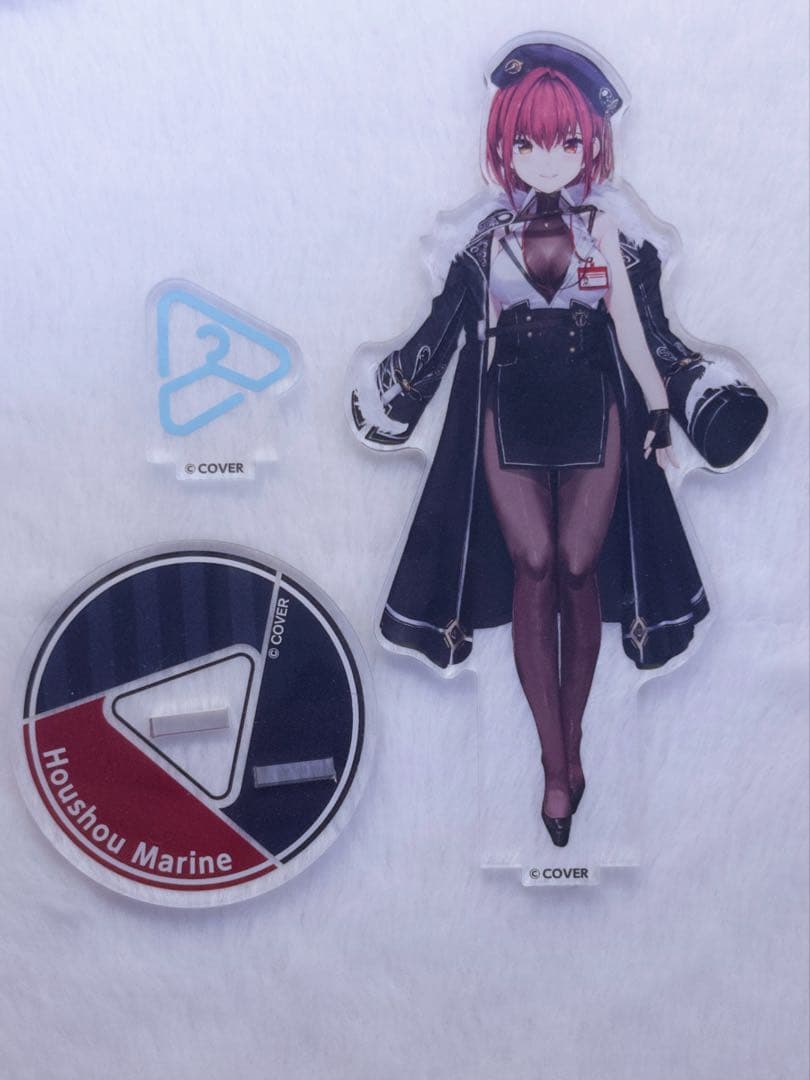 ホロライブ 宝鐘マリン アクリルスタンド キーホルダー アクスタケース