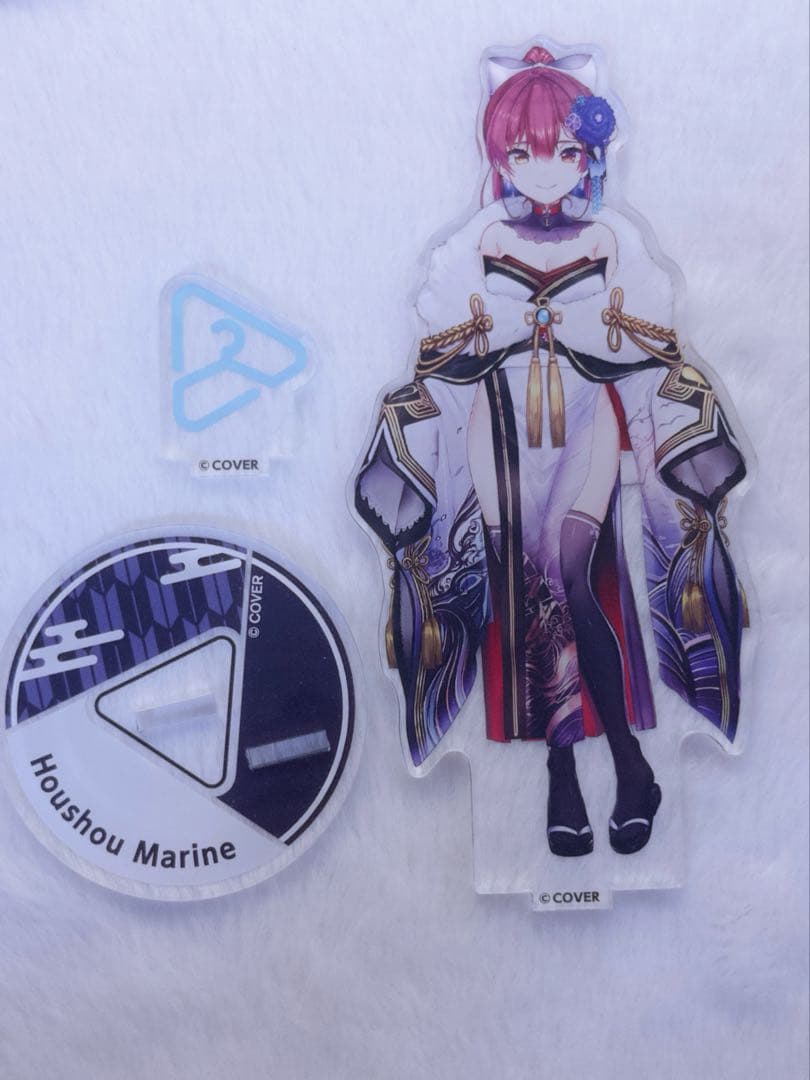 ホロライブ 宝鐘マリン アクリルスタンド キーホルダー アクスタケース