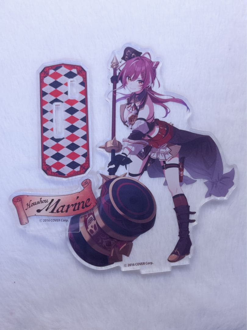 ホロライブ 宝鐘マリン アクリルスタンド キーホルダー アクスタケース