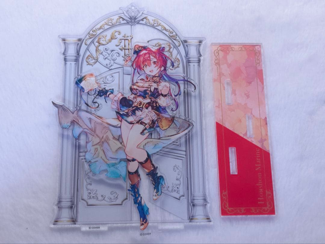 ホロライブ 宝鐘マリン アクリルスタンド キーホルダー アクスタケース