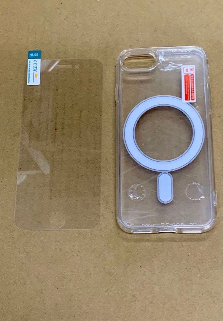 Apple iPhone SE (第2世代) ホワイト ケース付き