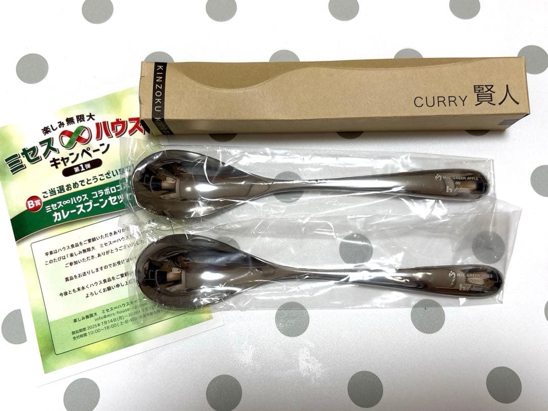 ハウスカレー　ミセスコラボ　カレースプーンセット