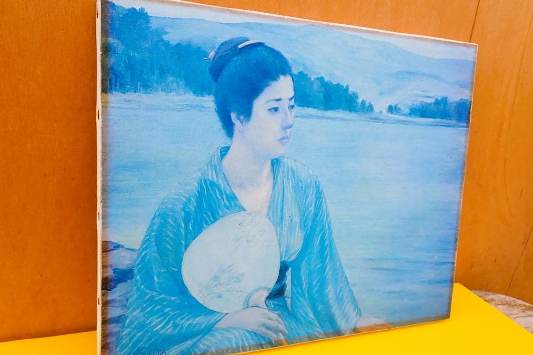 油絵 日本女性像 SEIKI KOVRODA サイン有り 1807 キャンバス