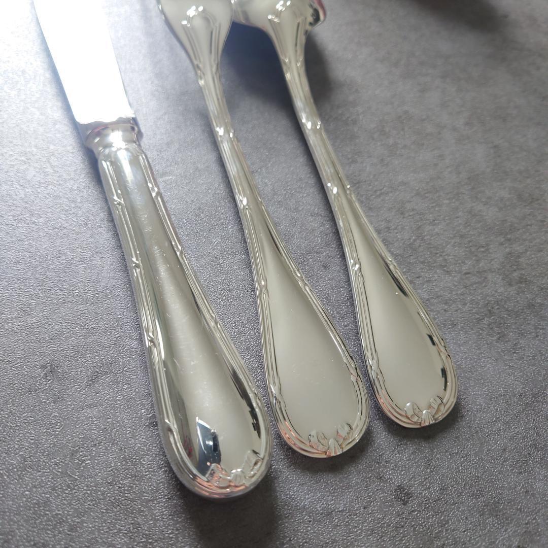 美品 クリストフル リュバン テーブルサイズ 3点