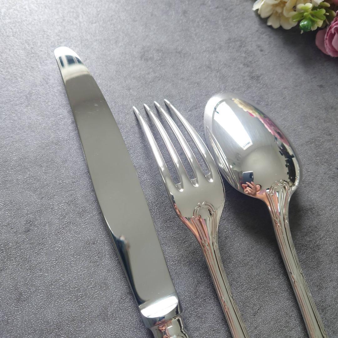 美品 クリストフル リュバン テーブルサイズ 3点