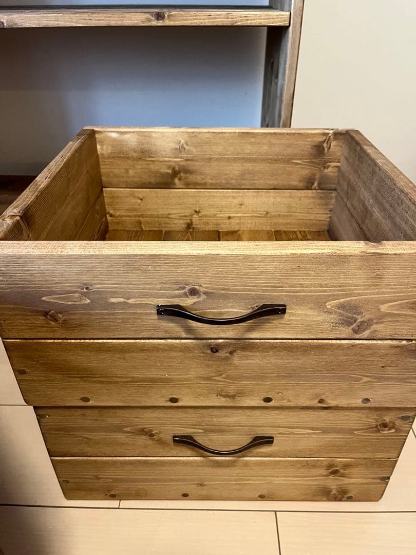 ウッドチェスト　収納棚　キャビネット　キッチンラック　食器棚　本棚