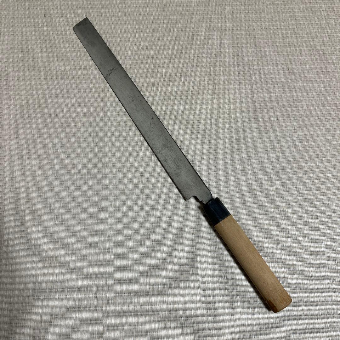 正本　つけ包丁　和包丁　ステンレス鋼　黒水牛柄