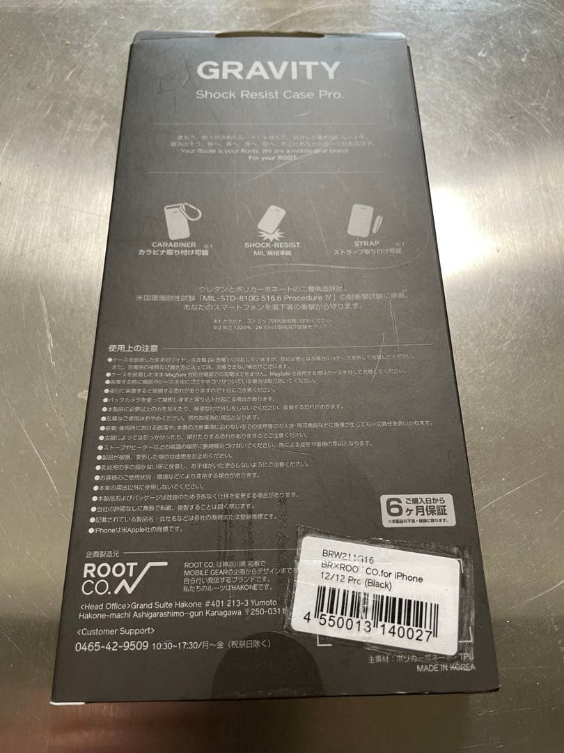 BRIEFING ROOT CO. for iPhone12/12Pro用新品