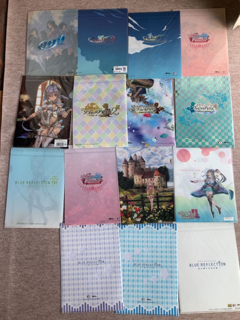 クリアファイル アトリエ ブルーリフレクション 岸田メル