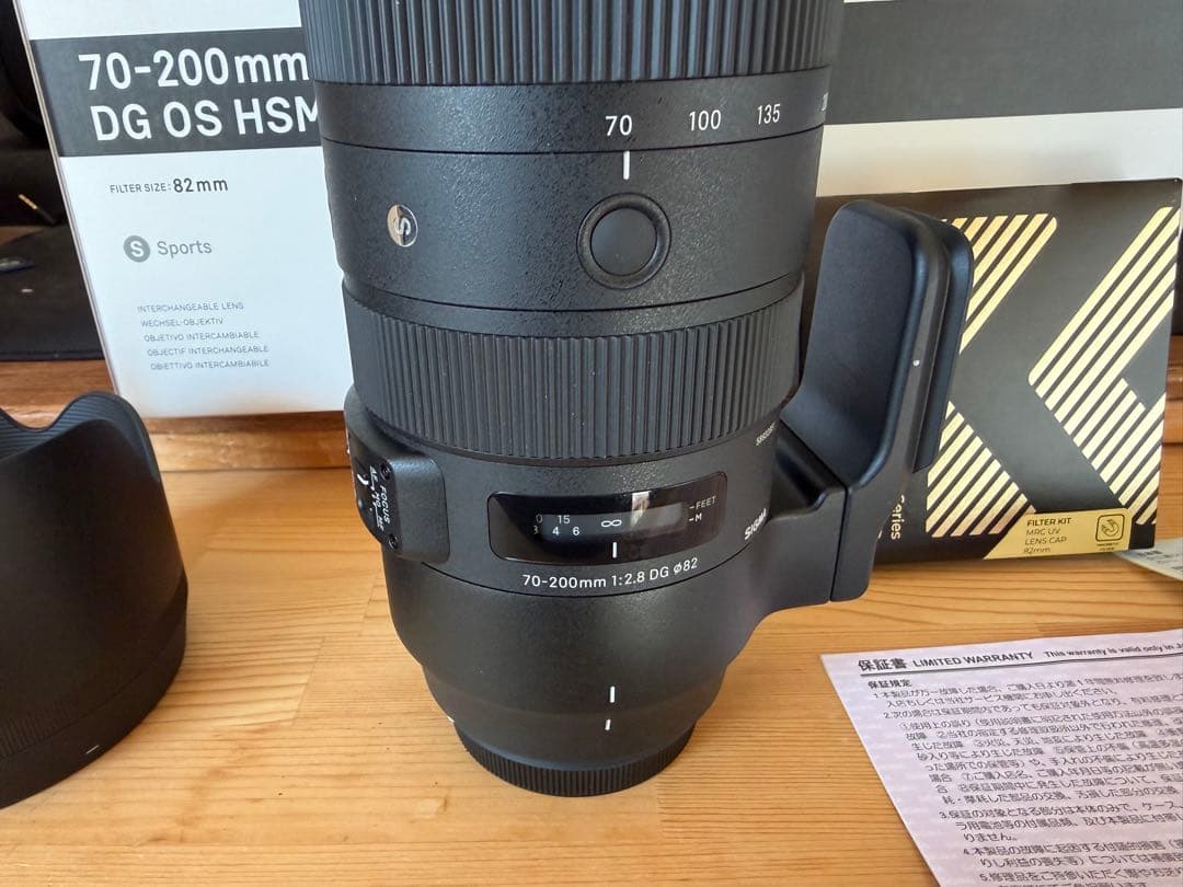 極美品SIGMA 70-200mm DG OS HSM F2.8
