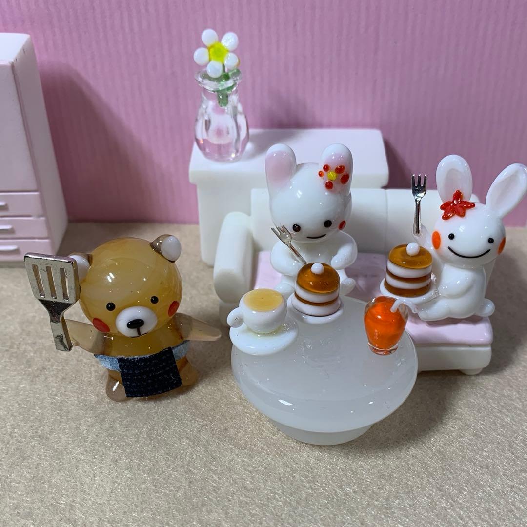 パンケーキ作るよ！　ガラス細工