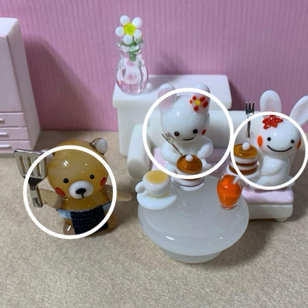 パンケーキ作るよ！　ガラス細工