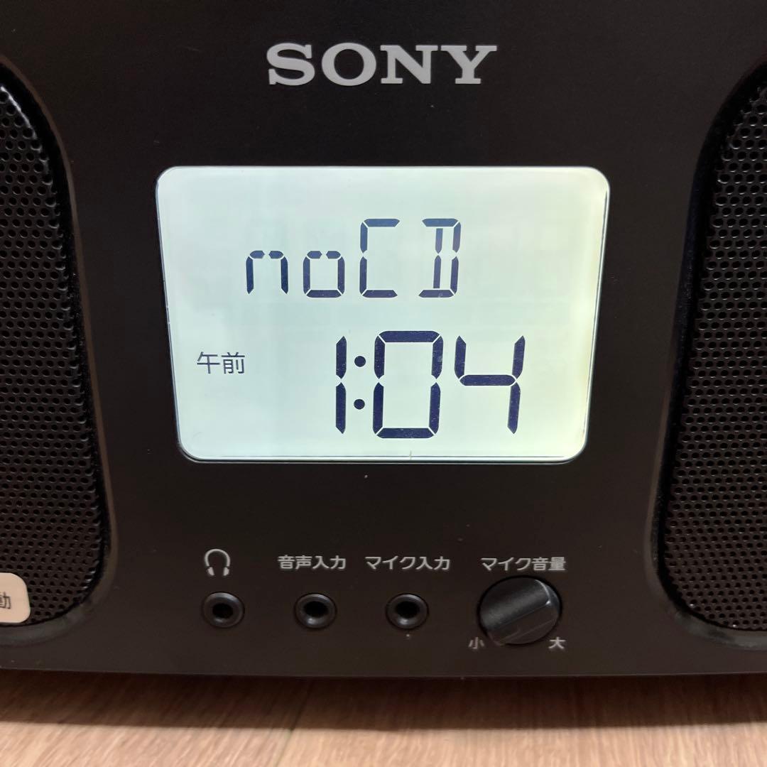 ラジカセ　SONY CFD-S401 （CD再生できません）