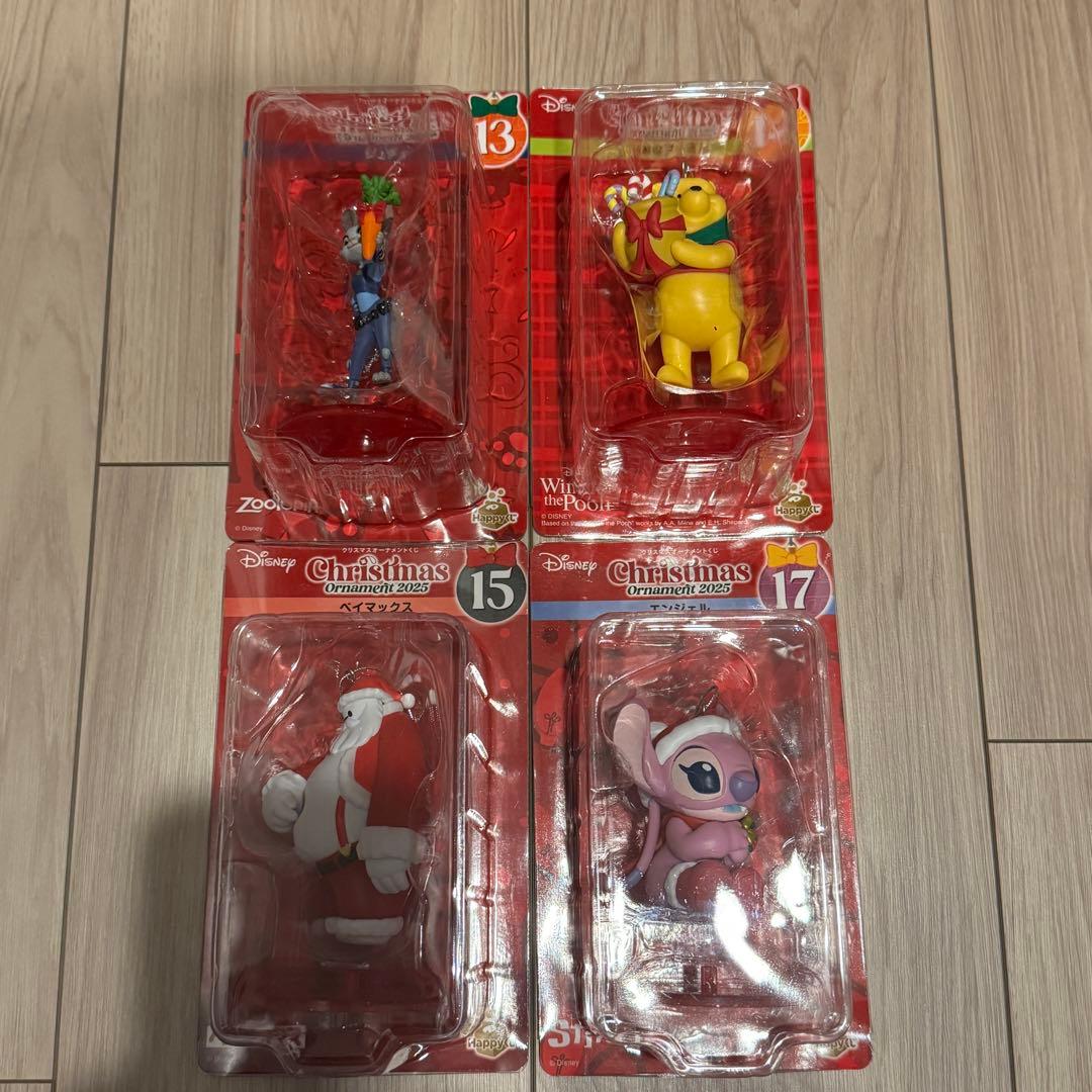 【21点セット】クリスマスオーナメントくじ 2025ディズニー