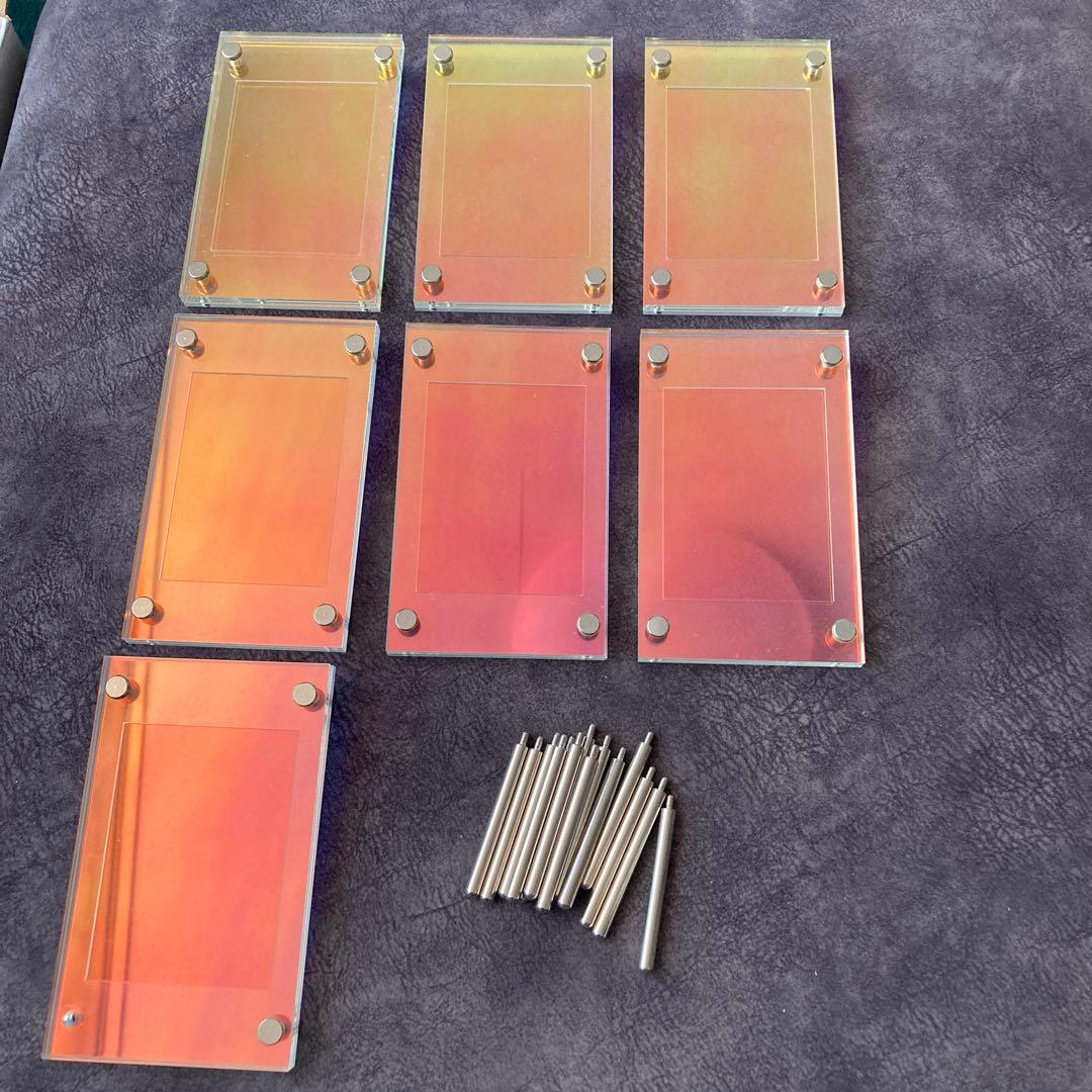 シールドPRO UVカット　オーロラスクリューダウン カードスタンド　7セット