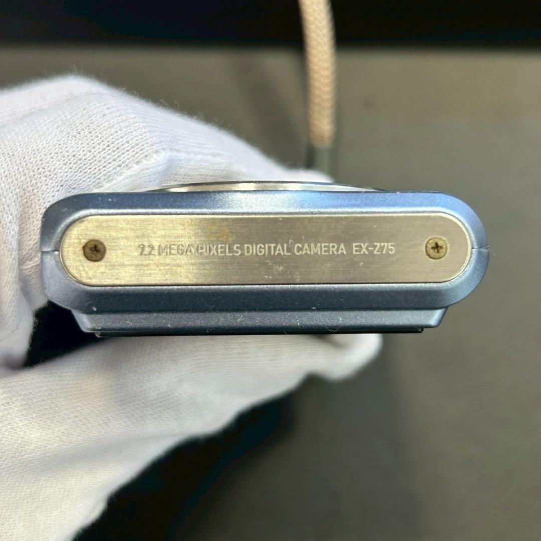 d*3様 稼動 CASIO カシオ EXILIM エグジリム EX-Z75 デジ