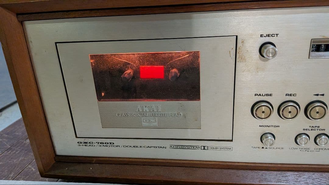 西春【ジャンク品扱い】GXC-760D　オーディオ　カセットデッキ