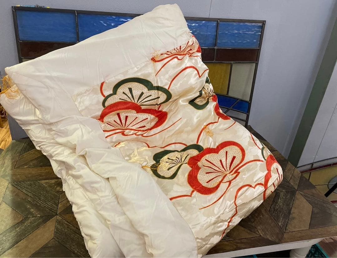 掛け布団 掛布団 昭和レトロ インテリア 寝具 当時物