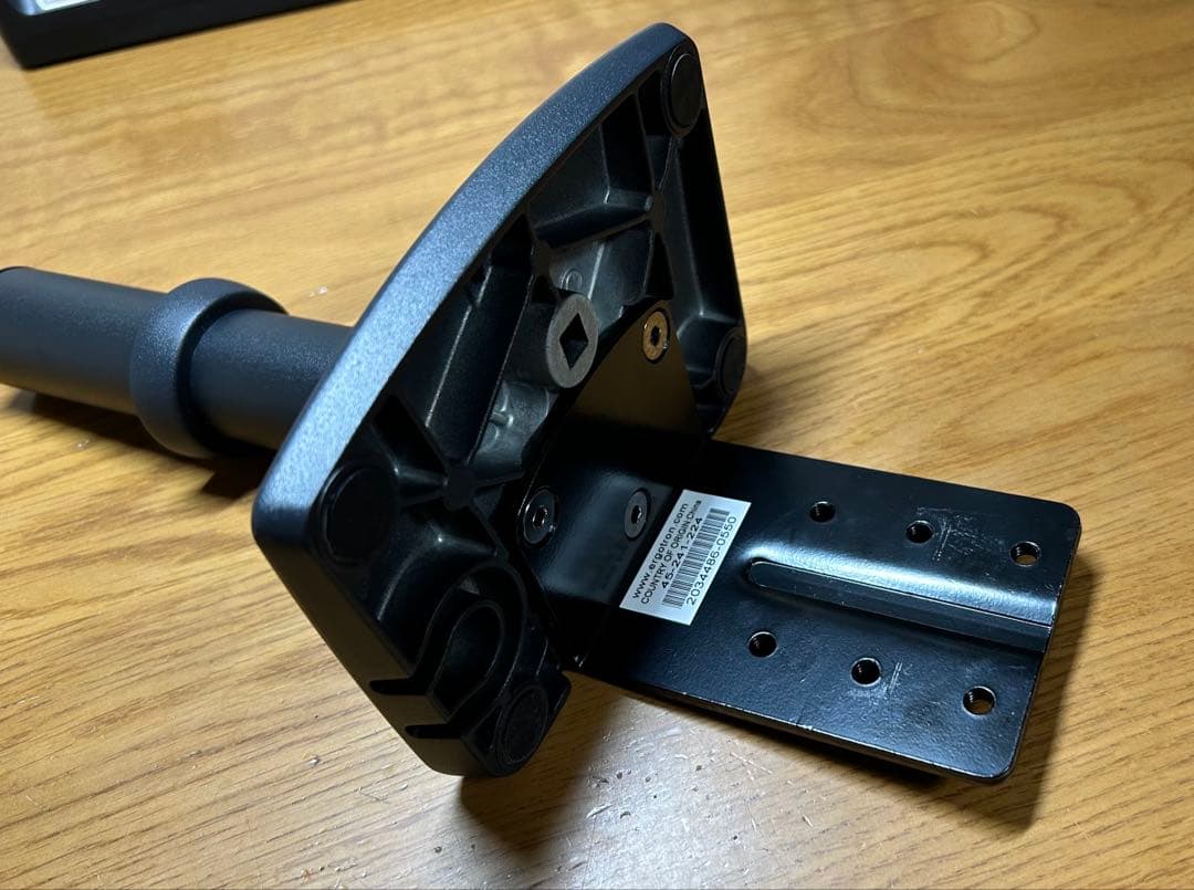 【超美品】ergotron モニターアーム ブラック