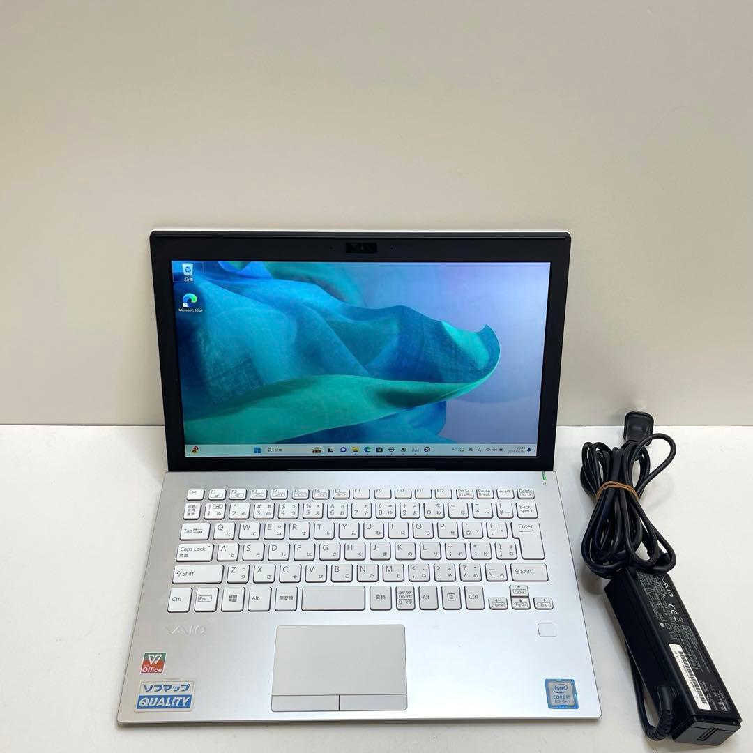 #077 VAIO VJPF11C11N i5-8250U 8GB 12インチ