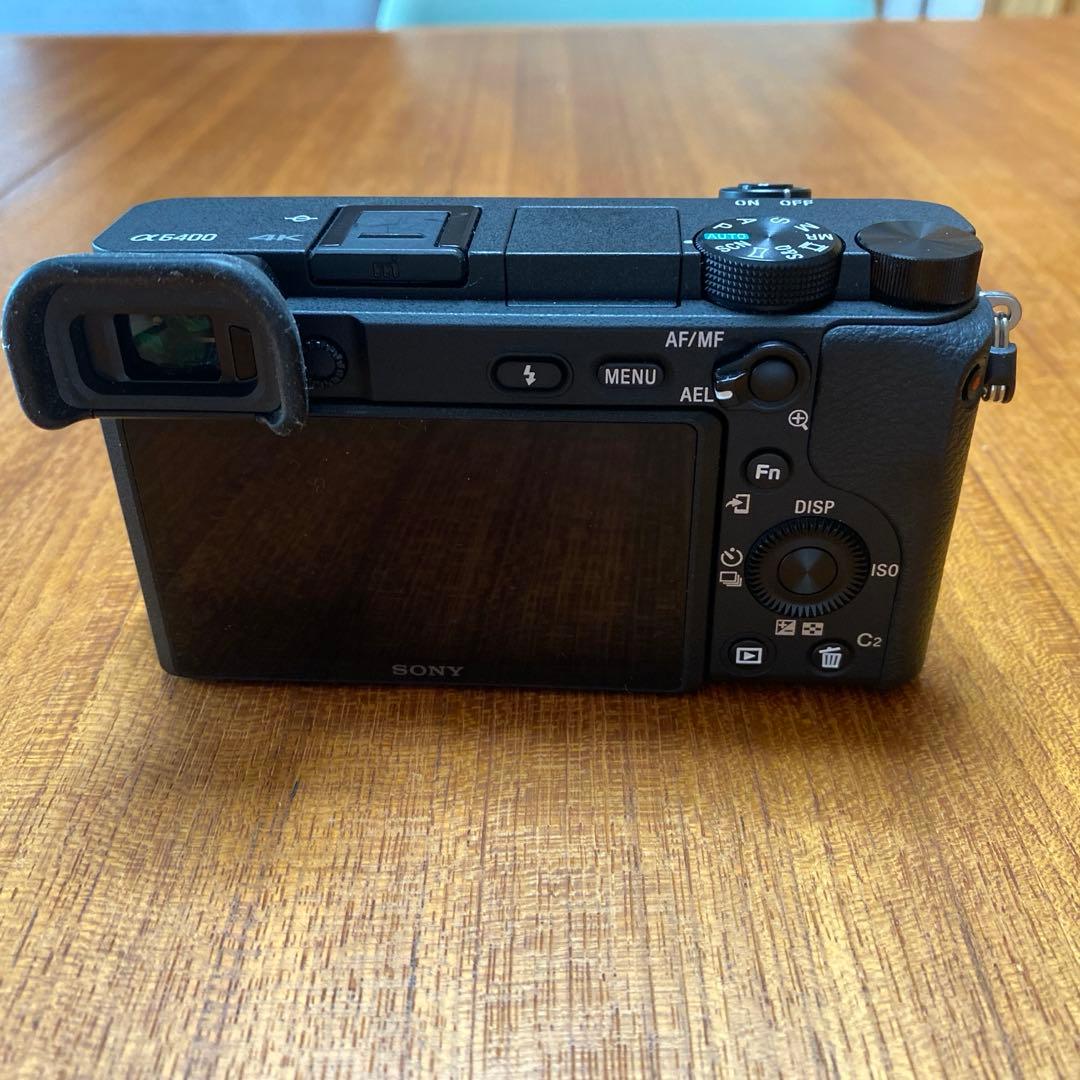 SONY α6400 ミラーレスカメラ　本体　美品　動作確認済み