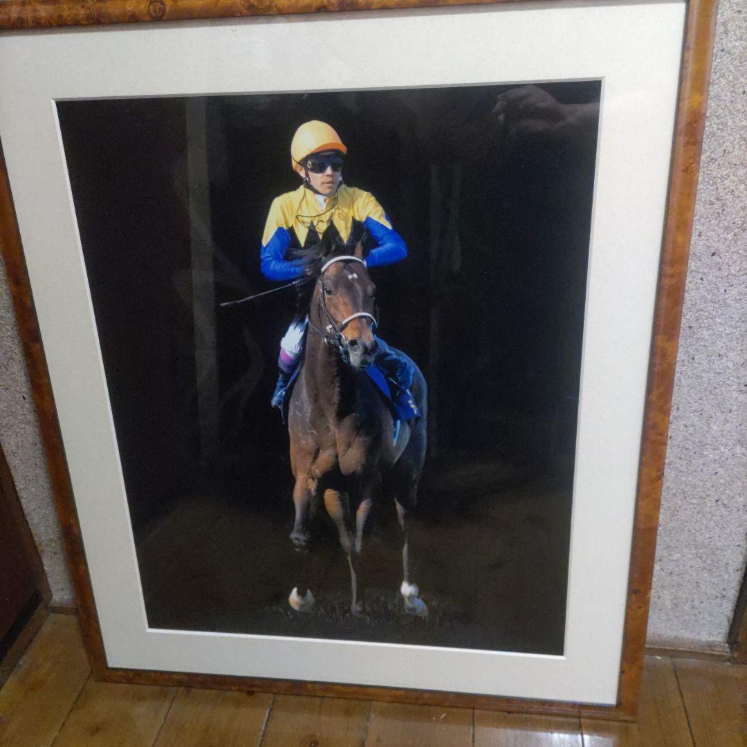 u*r様 ディープインパクト　JRA　カメラマン　久保吉輝　額入り　写真