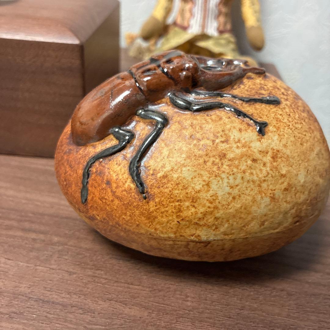 リサラーソン クワガタ　ヴィンテージ　置物　グスタフスベリ Jie scope