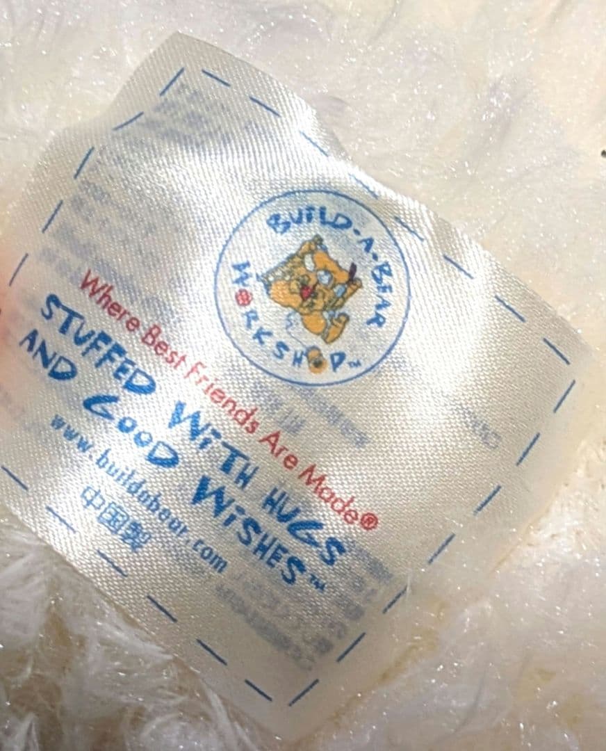 激レア　希少　ビルドアベア　日本限定　銀座店限定　クマ　ぬいぐるみ　白Ginza