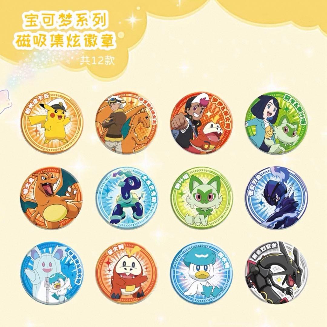 ポケモン アニポケ ドット ぐるみん マグネット 中国限定