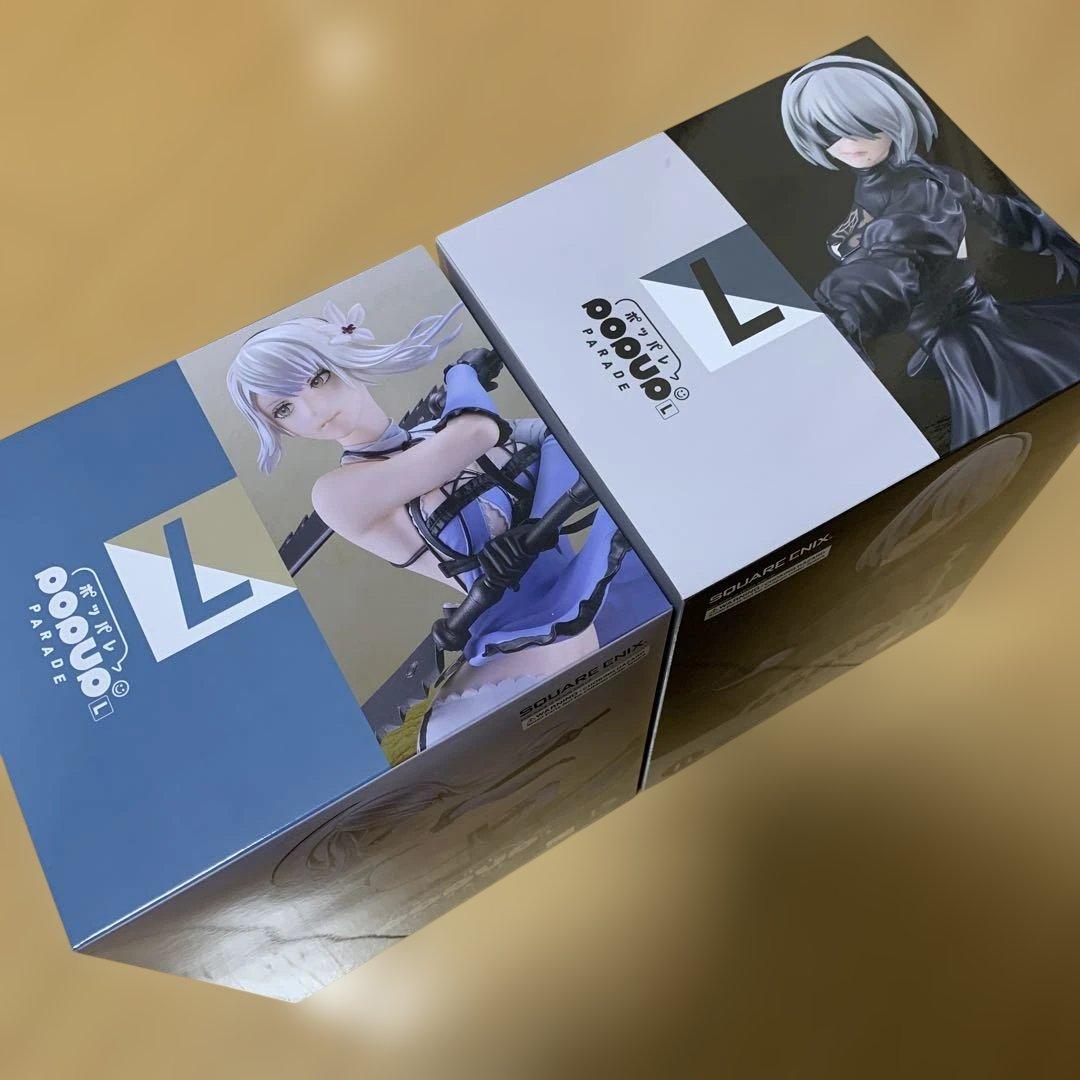 ニーアオートマタ ポッパレくじ Ａ賞 Ｂ賞 フィギュア セット