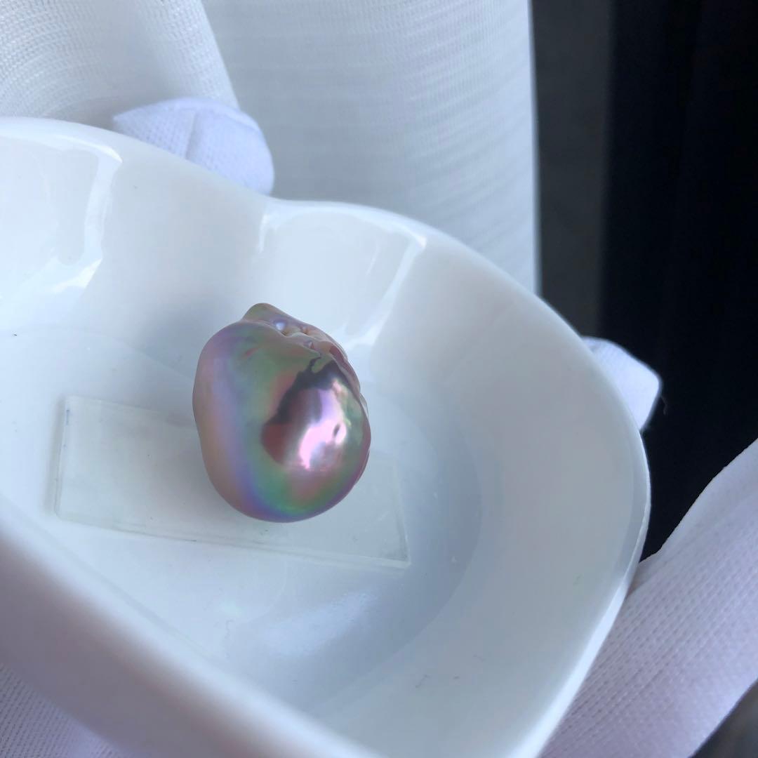 本真珠　淡水バロックパールリング　オーダーページMT6