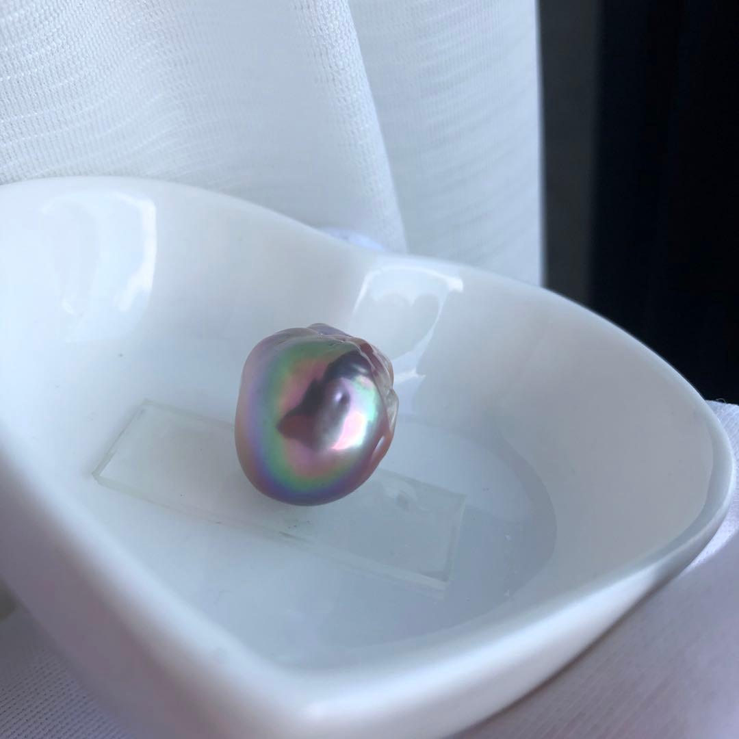 本真珠　淡水バロックパールリング　オーダーページMT6